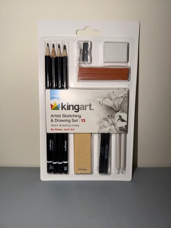 Kingart Other - Artist Sketching & Drawing Set - Black